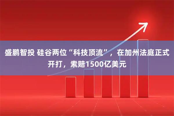 盛鹏智投 硅谷两位“科技顶流”，在加州法庭正式开打，索赔1500亿美元